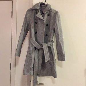 Gray Express pea coat New with tags never worn!